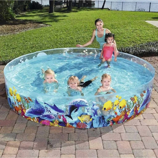 Bestway Fill 'N Fun Odyssey Pool 244x46 cm - Giant Lobelia