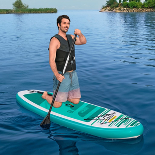 Bestway Hydro-Force Huaka’i Inflatable SUP Stand Up Paddle Board - Giant Lobelia