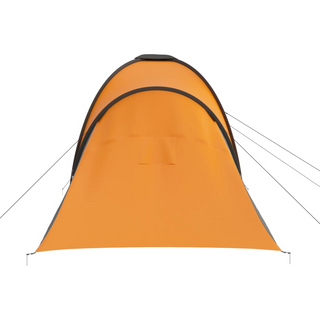 Camping Tent 6 Persons Grey and Orange - Giant Lobelia