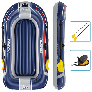 Bestway Hydro-Force Inflatable Boat with Pump and Oars Blue - Giant Lobelia