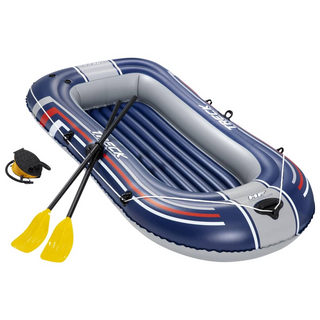 Bestway Hydro-Force Inflatable Boat with Pump and Oars Blue - Giant Lobelia