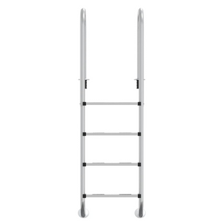 vidaXL Pool Ladder 54x38x184.5 cm 304 Stainless Steel - Giant Lobelia