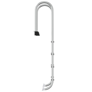 vidaXL Pool Ladder 54x38x184.5 cm 304 Stainless Steel - Giant Lobelia