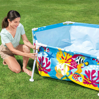 Bestway Steel Pro UV Careful Above Ground Pool for Kids 183x51 cm - Giant Lobelia