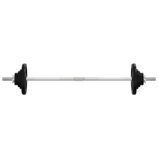 Barbell with Plates Set 30 kg Cast Iron - Giant Lobelia