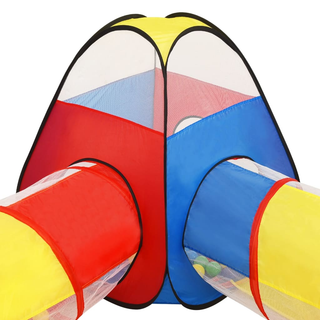 vidaXL Children Play Tent Multicolour 190x264x90 cm - Giant Lobelia