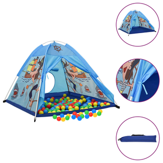 vidaXL Children Play Tent Blue 120x120x90 cm - Giant Lobelia