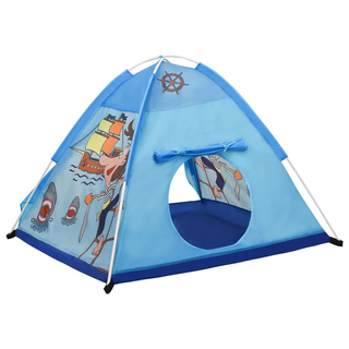 vidaXL Children Play Tent Blue 120x120x90 cm - Giant Lobelia