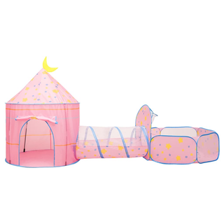 vidaXL Children Play Tent Pink 301x120x128 cm - Giant Lobelia