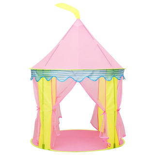 vidaXL Children Play Tent Pink 100x100x127 cm - Giant Lobelia