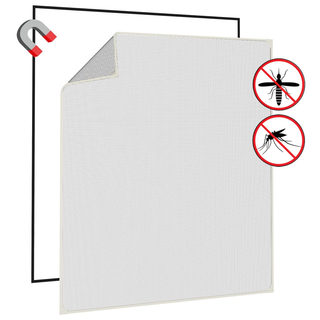 vidaXL Magnetic Insect Screen for Windows White 130x150 cm - Giant Lobelia