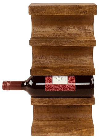 Wall Mounted Wooden Wine Rack - Giant Lobelia