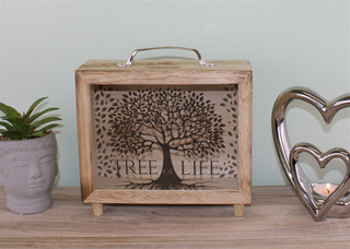 Tree Of Life Money Box - Giant Lobelia