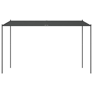 Gazebo Anthracite 4x4 m 180 g/m² Fabric and Steel - Giant Lobelia