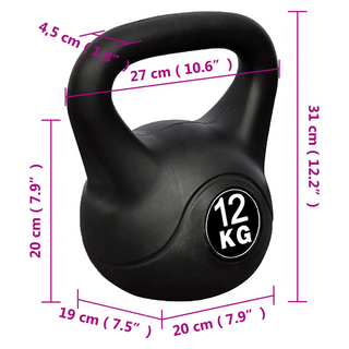 Kettlebell 12 kg - Giant Lobelia