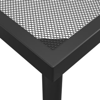 Garden Table Anthracite 165x80x72 cm Steel Mesh - Giant Lobelia