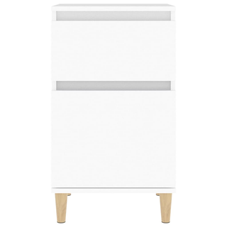 Bedside Cabinet White 40x35x70 cm - Giant Lobelia