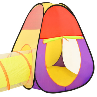 vidaXL Children Play Tent with 250 Balls Multicolour 255x80x100 cm - Giant Lobelia