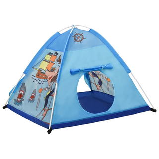 vidaXL Children Play Tent with 250 Balls Blue 120x120x90 cm - Giant Lobelia