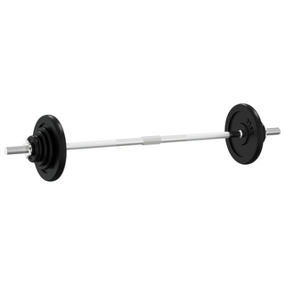 Barbell with Plates 60 kg Cast Iron - Giant Lobelia