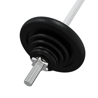 Barbell with Plates 60 kg Cast Iron - Giant Lobelia