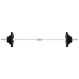 Barbell with Plates 90 kg Cast Iron - Giant Lobelia