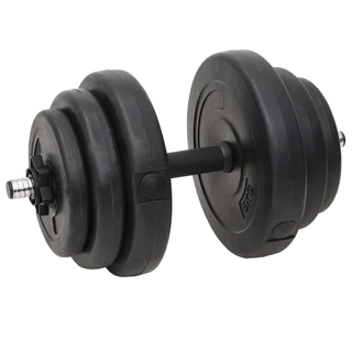 Barbell and Dumbbell with Plates 60 kg - Giant Lobelia