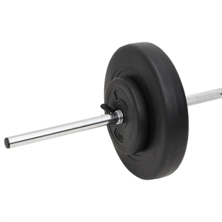 Barbell and Dumbbell with Plates 60 kg - Giant Lobelia