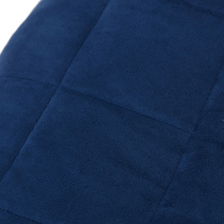 Weighted Blanket Blue 122x183 cm 5 kg Fabric - Giant Lobelia