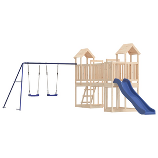 Outdoor Playset Solid Wood Pine - Giant Lobelia