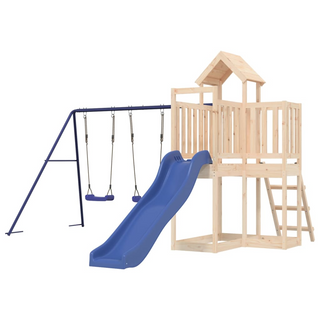 Outdoor Playset Solid Wood Pine - Giant Lobelia