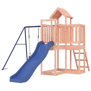 Outdoor Playset Solid Wood Douglas - Giant Lobelia