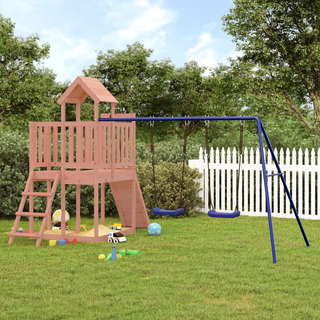 Outdoor Playset  Solid Wood Douglas - Giant Lobelia