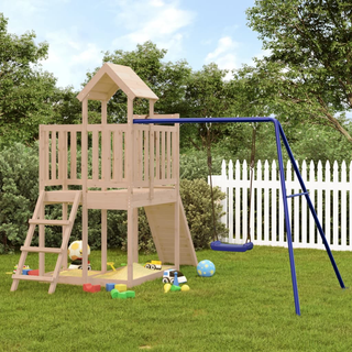 Outdoor Playset  Solid Wood Pine - Giant Lobelia