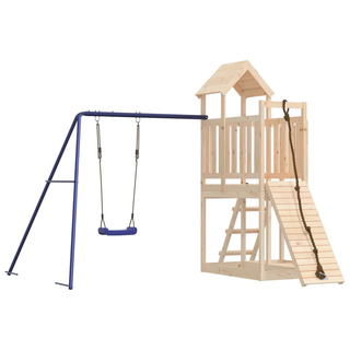 Outdoor Playset  Solid Wood Pine - Giant Lobelia