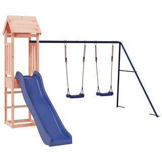 Outdoor Playset Solid Wood Douglas - Giant Lobelia