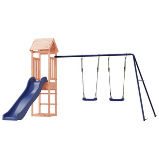 Outdoor Playset Solid Wood Douglas - Giant Lobelia