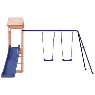 Outdoor Playset Solid Wood Douglas - Giant Lobelia