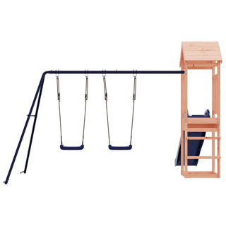 Outdoor Playset Solid Wood Douglas - Giant Lobelia