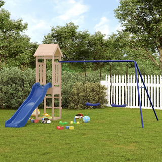 Outdoor Playset Solid Wood Pine - Giant Lobelia