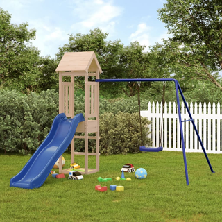 Outdoor Playset Solid Wood Pine - Giant Lobelia