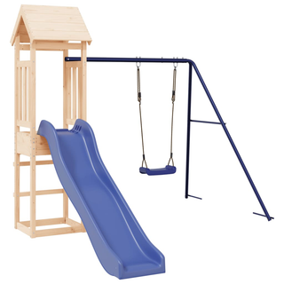 Outdoor Playset Solid Wood Pine - Giant Lobelia