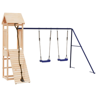 Outdoor Playset Solid Wood Pine - Giant Lobelia