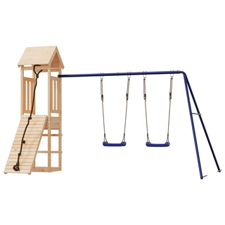 Outdoor Playset Solid Wood Pine - Giant Lobelia