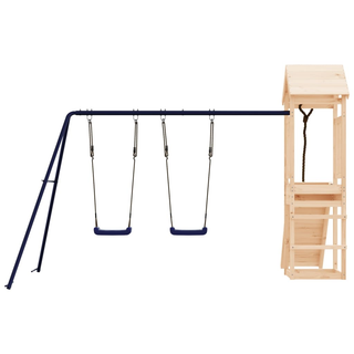 Outdoor Playset Solid Wood Pine - Giant Lobelia