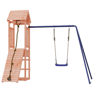 Outdoor Playset Solid Wood Douglas - Giant Lobelia