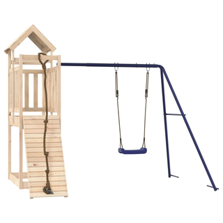 Outdoor Playset Solid Wood Pine - Giant Lobelia