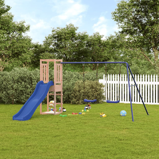 Outdoor Playset Solid Wood Douglas - Giant Lobelia