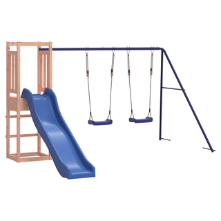 Outdoor Playset Solid Wood Douglas - Giant Lobelia