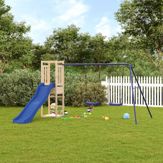 Outdoor Playset Solid Wood Pine - Giant Lobelia